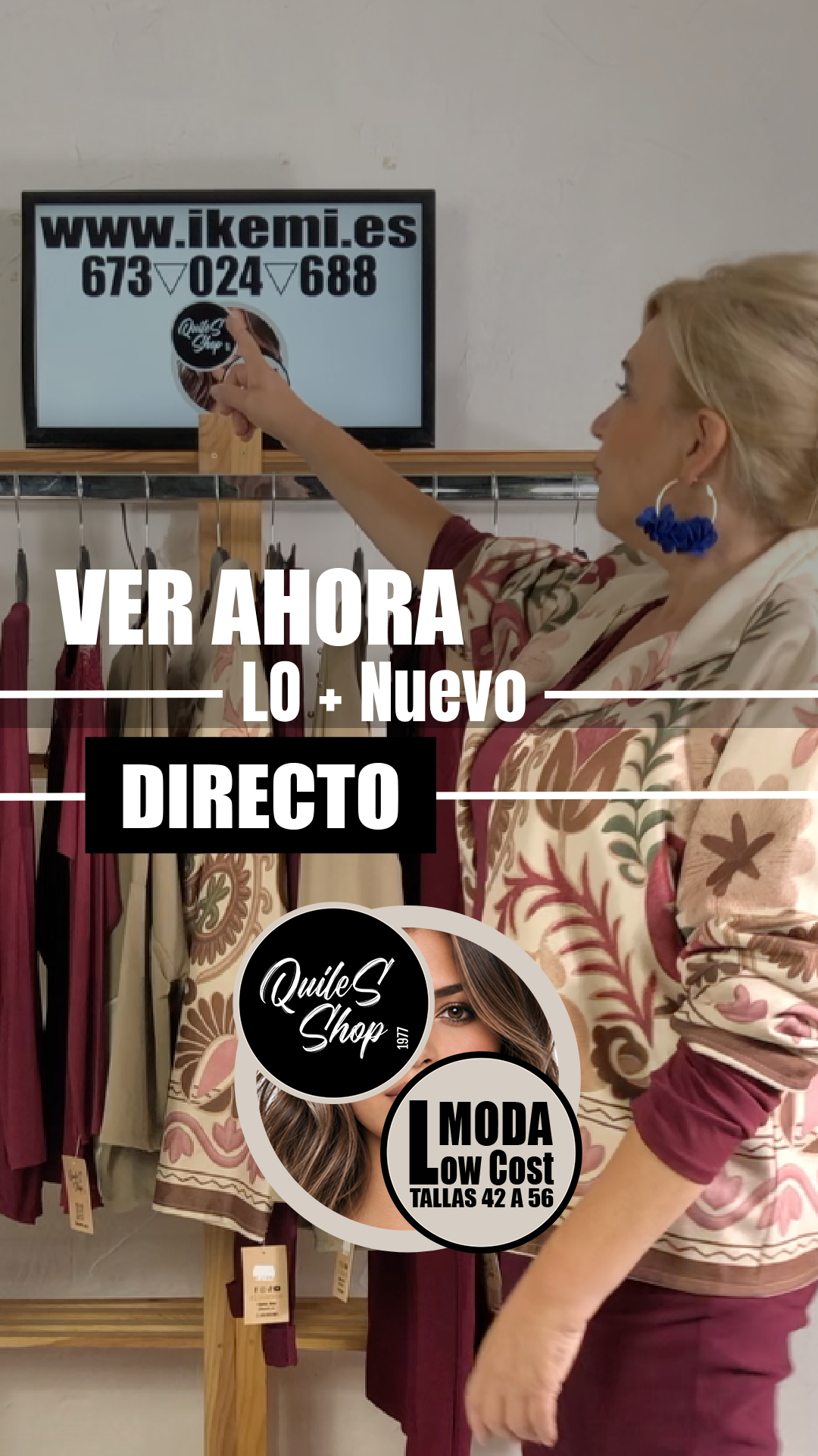 ver directo de moda de Quiles_Shop, tendencias low cost para mujer desde la talla 42 a la talla 56