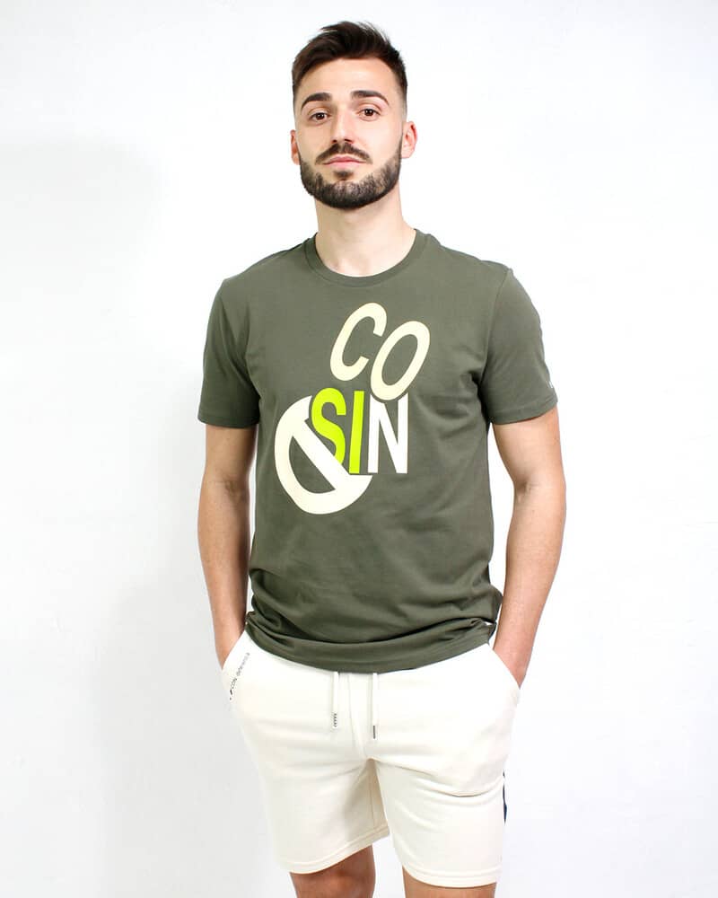 camiseta-algodon-verde-de-frente