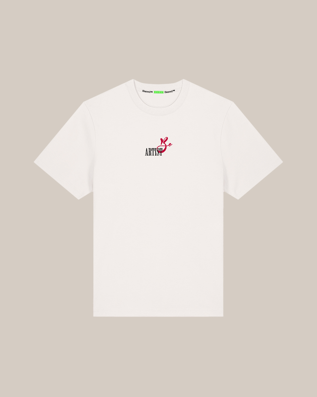 CAMISETA  Be ARTIST OFF WHITE - Imagen 2