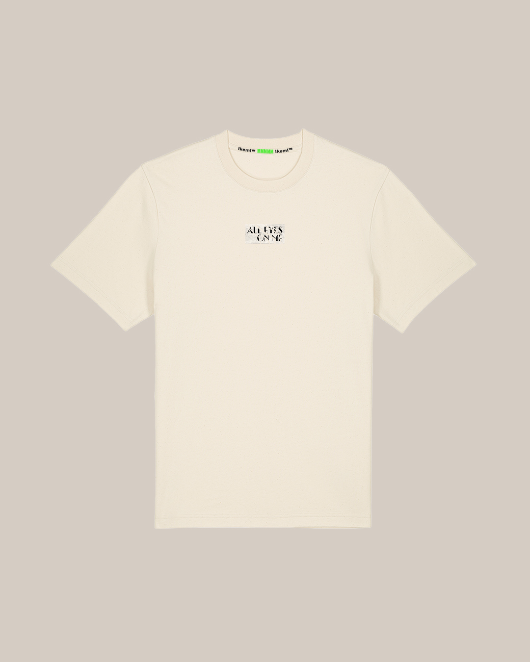 CAMISETA ALL EYES NATURAL - Imagen 2