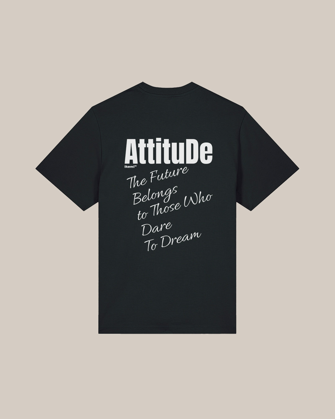 CAMISETA  AttituDe NEGRA
