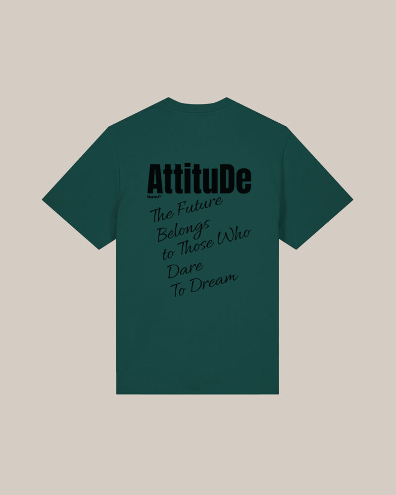 CAMISETA  AttituDe VERDE GLAZED