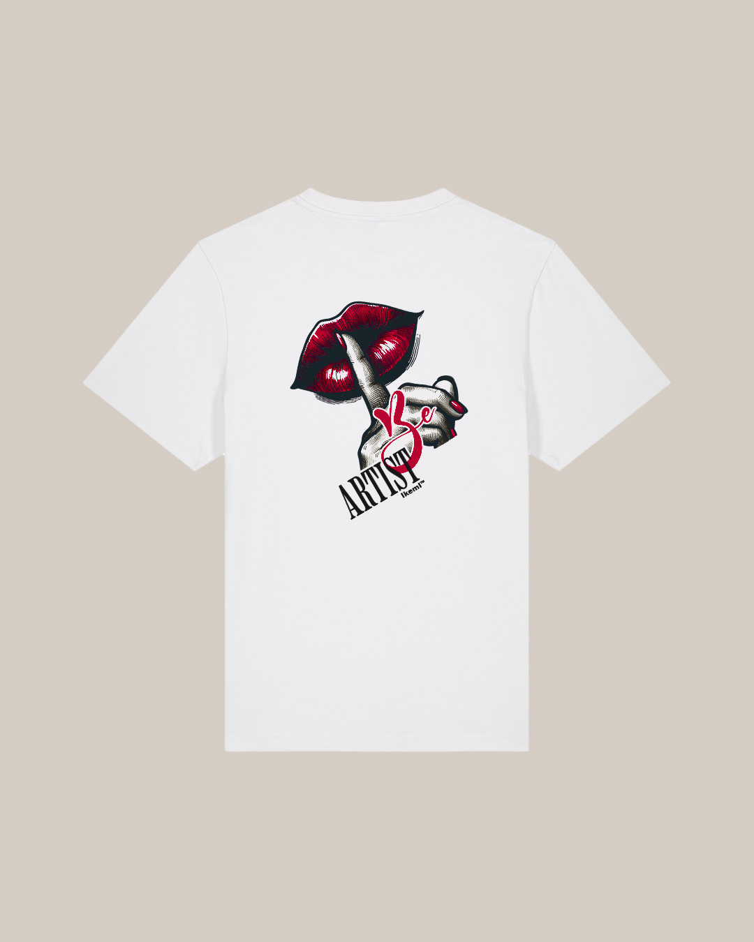 CAMISETA  Be ARTIST OFF WHITE