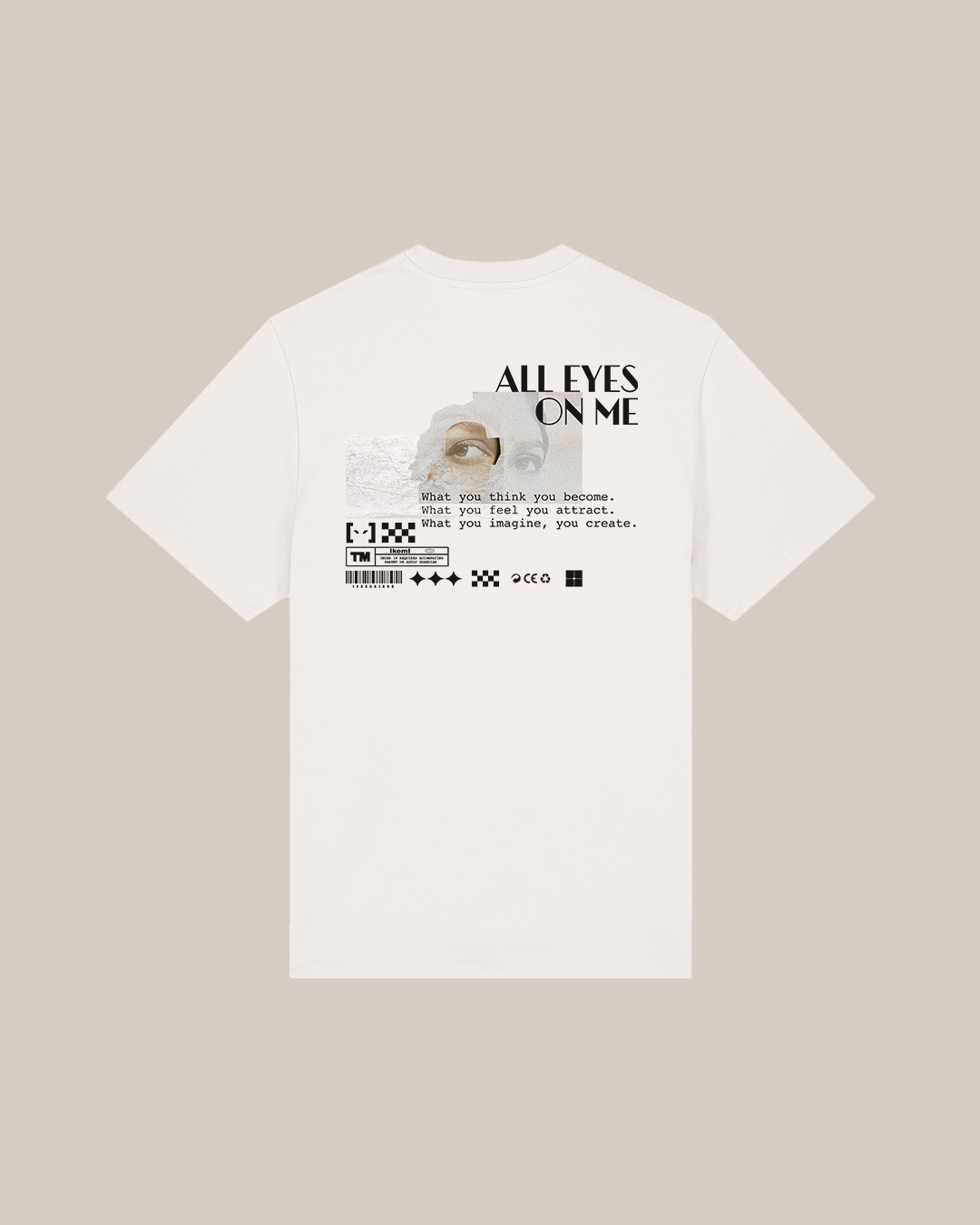 CAMISETA ALL EYES OFF WHITE