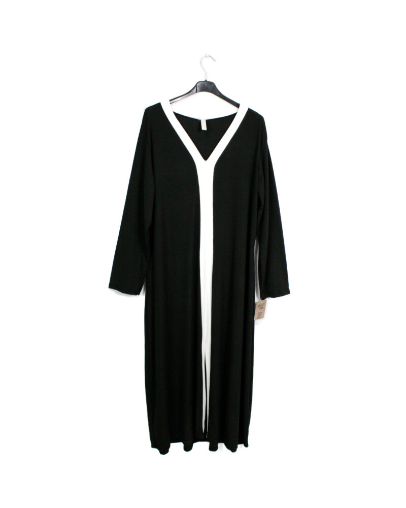 VESTIDO BIPANEL NEGRO