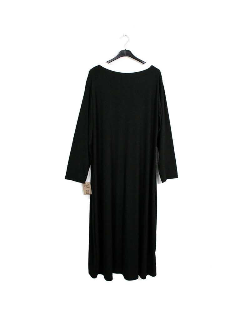 VESTIDO BIPANEL NEGRO - Imagen 2