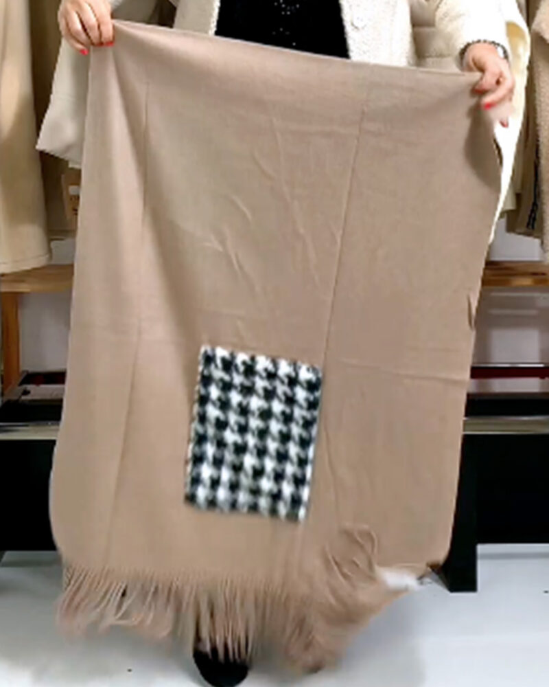 BUFANDA BOLSILLO MAXI TIERRA - Imagen 2