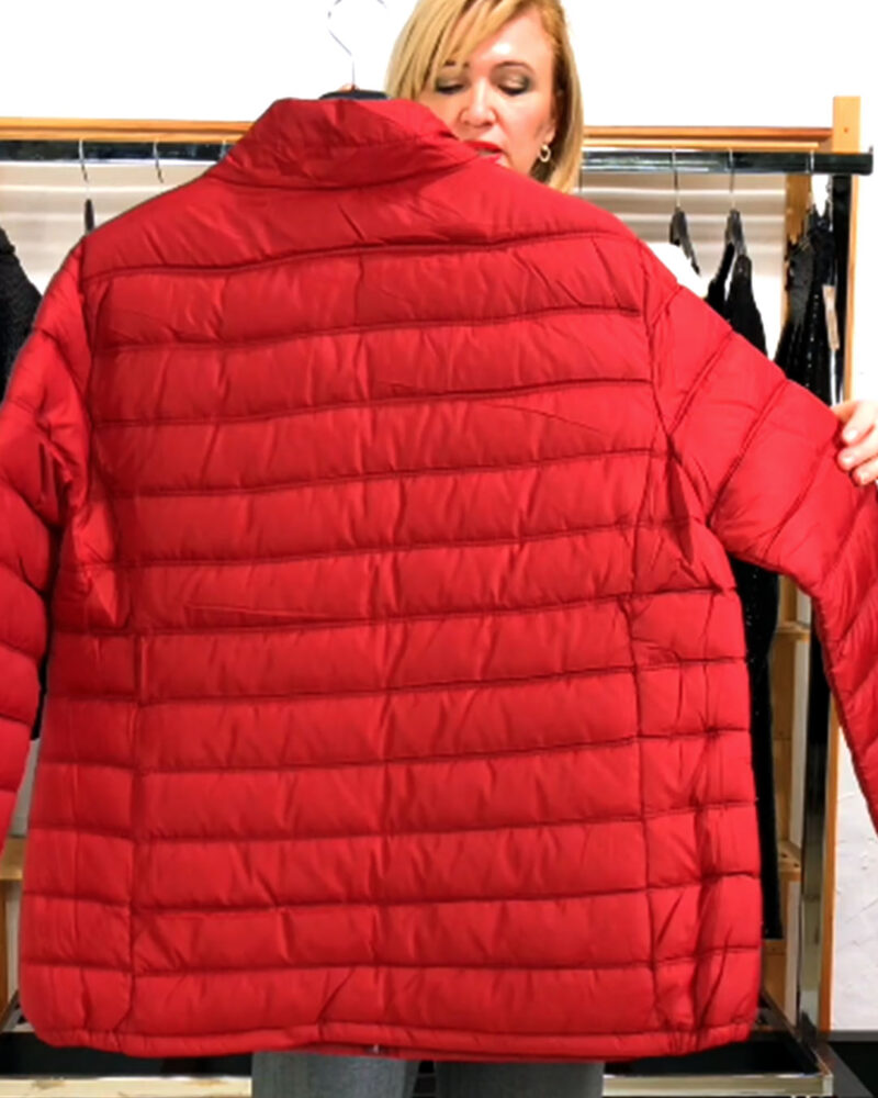 ANORAK ACOLCHADO BURGUNDY - Imagen 3