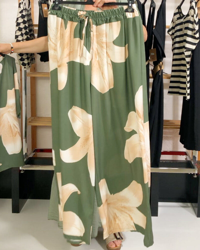 CONJUNTO FLORES VERDE▷48/52 - Imagen 4