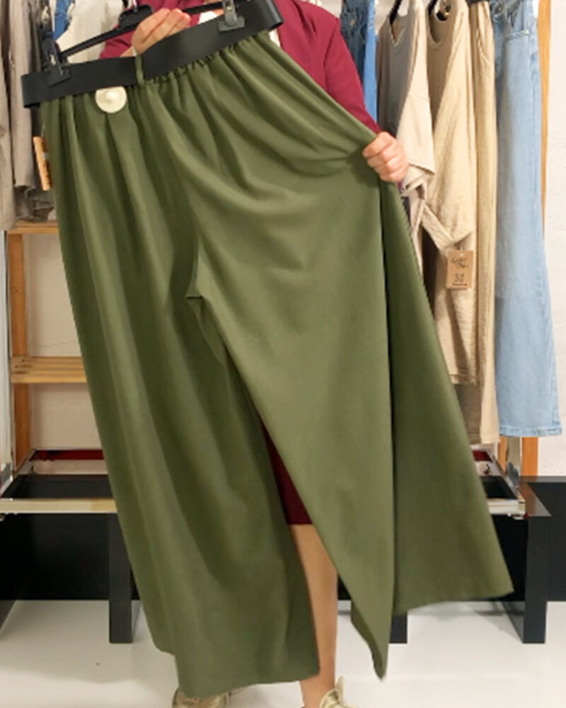 PANTALÓN MAXI VERDE ▷44/50 - Imagen 3