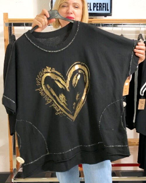 quiles_shop-camiseta-corazon-oro-negra-mujer-tallas-grandes-baratas