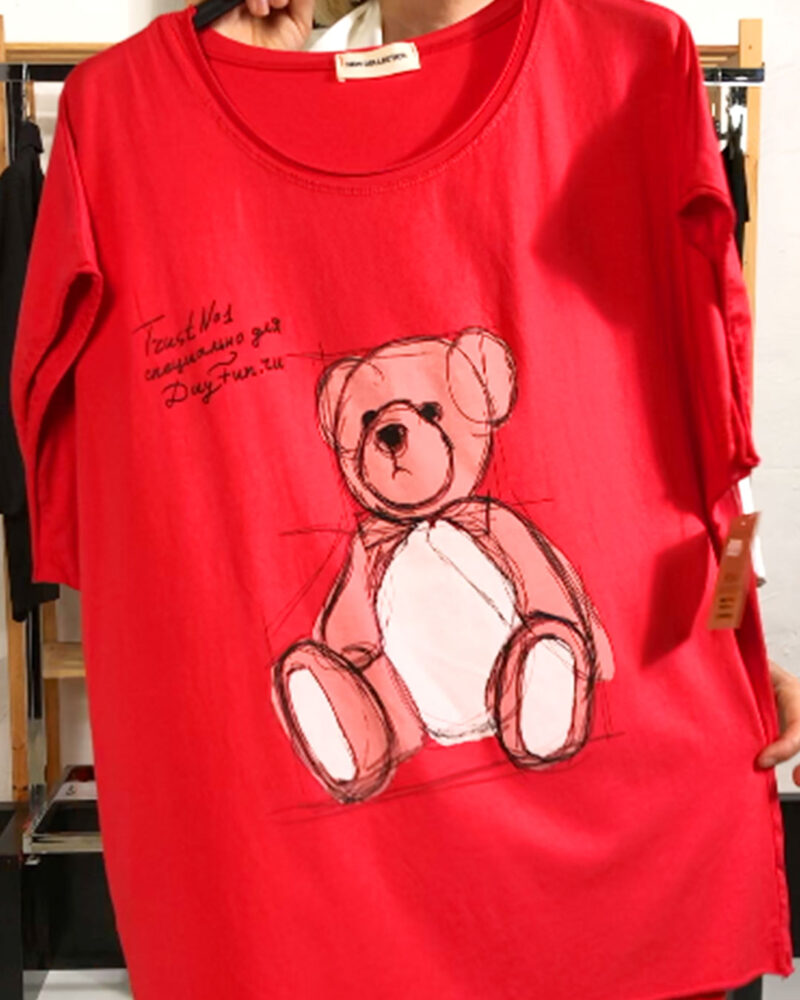 quiles_shop-camiseta-oso-print-roja-tallas-grandes-low-cost