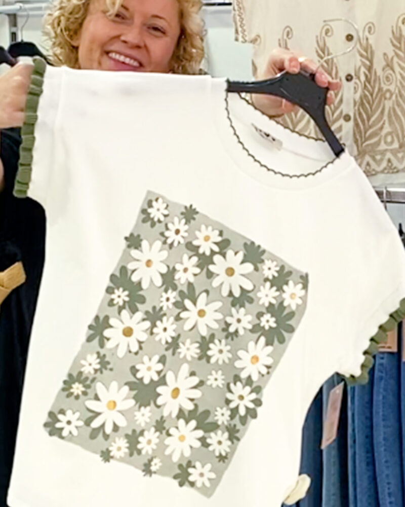 ikemi-camiseta-margaritas-verde-novedades-moda-mujer-low-cost