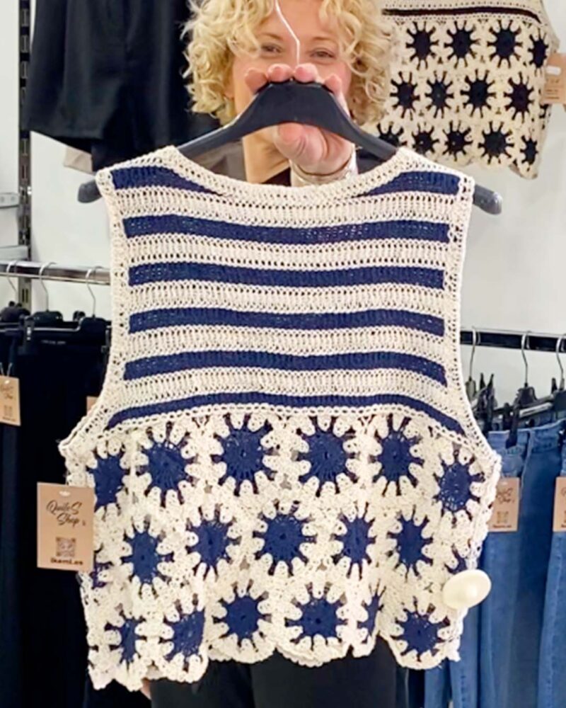 ikemi-chaleco-retro-crochet-marino-tendencias-moda-mujer-low-cost