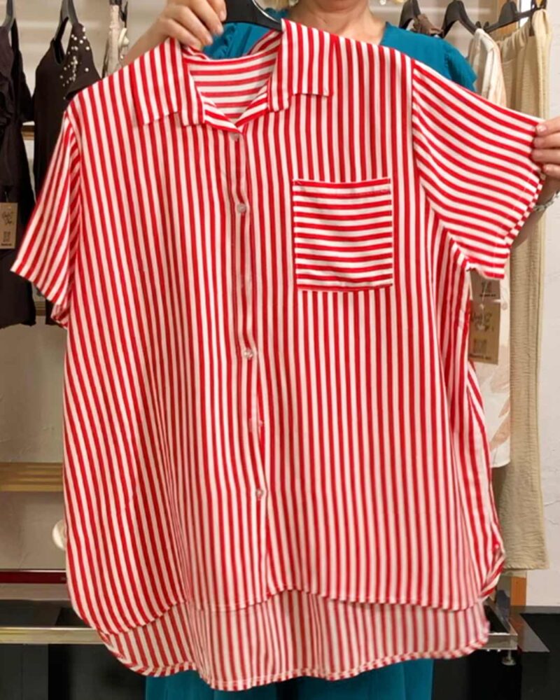 quiles_shop-camisa-rayas-roja-ropa-mujer-tallas-grandes-baratas