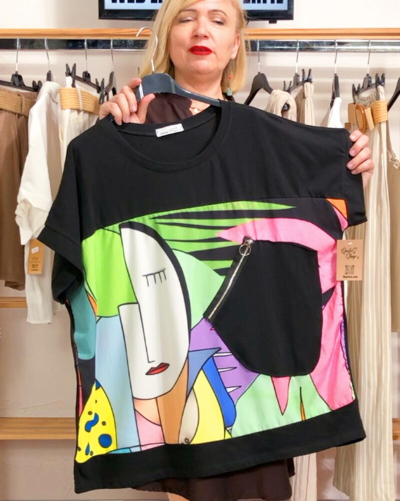 quiles_shop-camiseta-arte-verde-moda-mujer-tallas-grandes-baratas