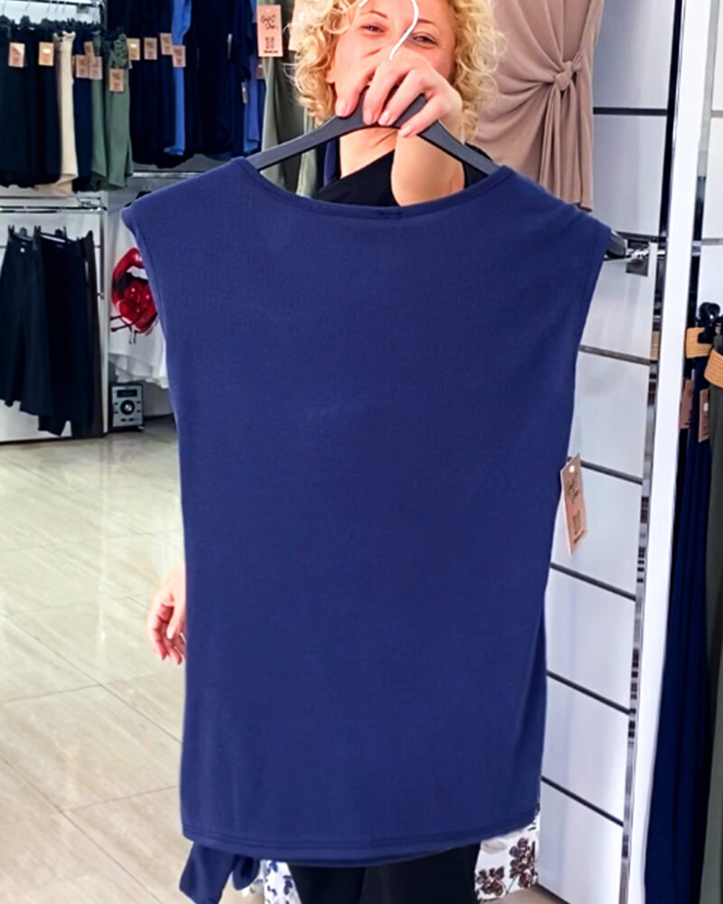 ikemi-camiseta-anudada-marino-tendencias-mujer-low-cost