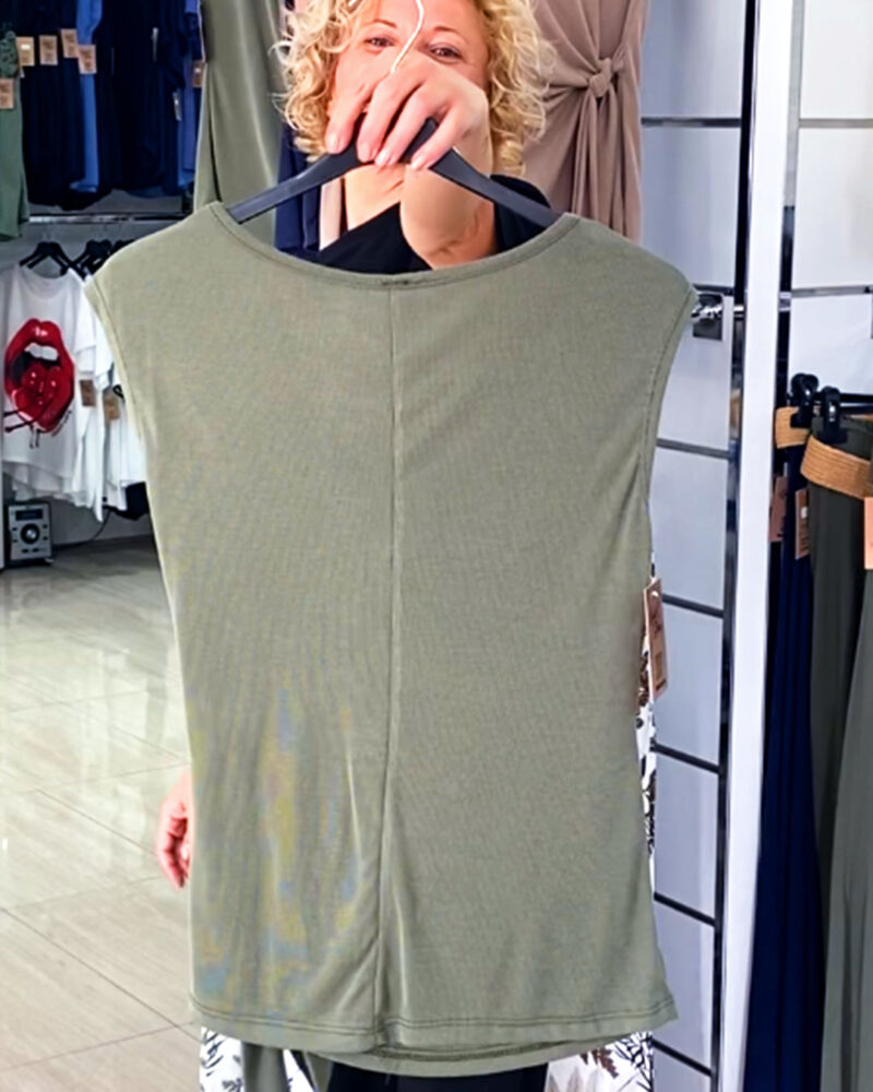 ikemi-camiseta-anudada-verde-tendencias-mujer-low-cost