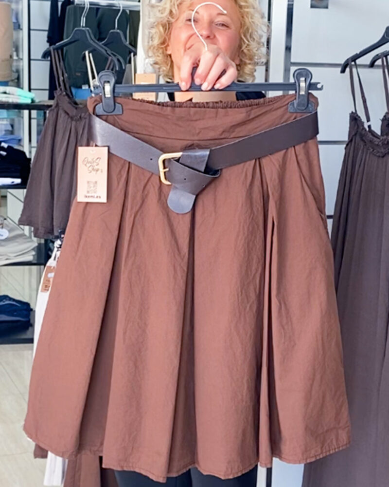 ikemi-falda-fuelles-marron-moda-joven-low-cost