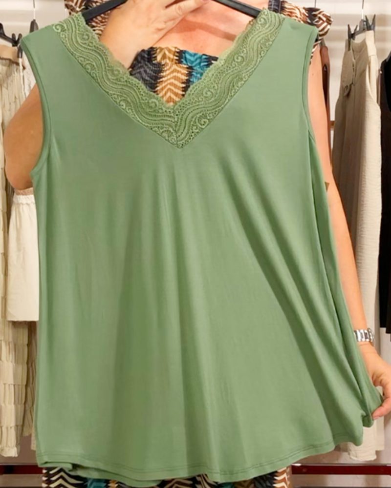CAMISETA LENCERA PUNTO VERDE ▷46/50 - Imagen 2