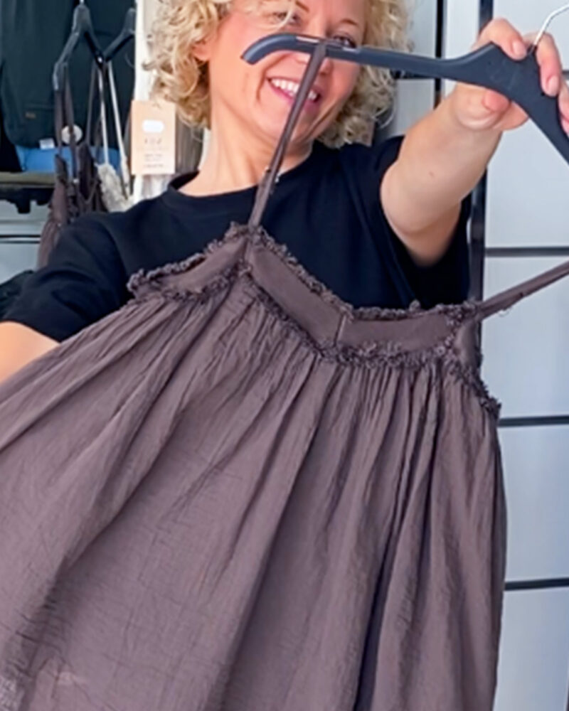 ikemi-blusa-boho-marron-moda-joven-mujer-low-cost
