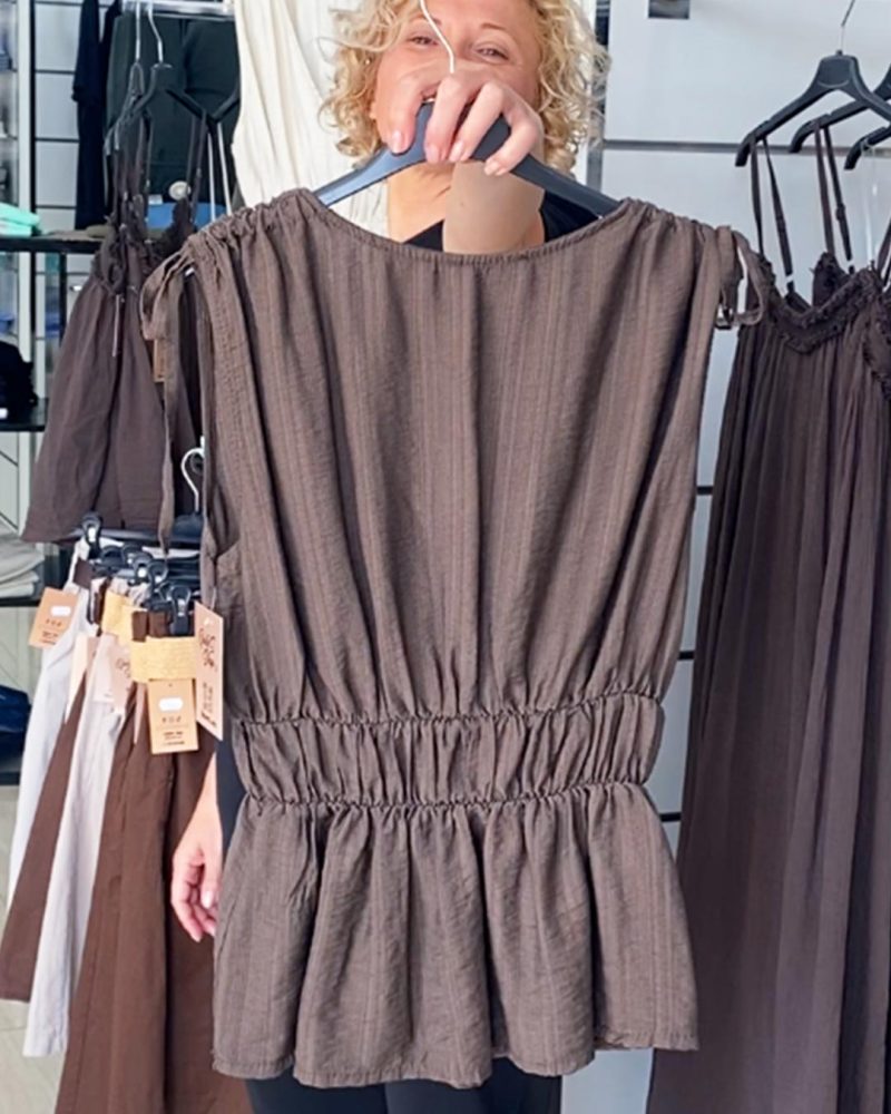 ikemi-blusa-greco-chic-marron-tendencias-verano-moda-mujer-joven-low-cost