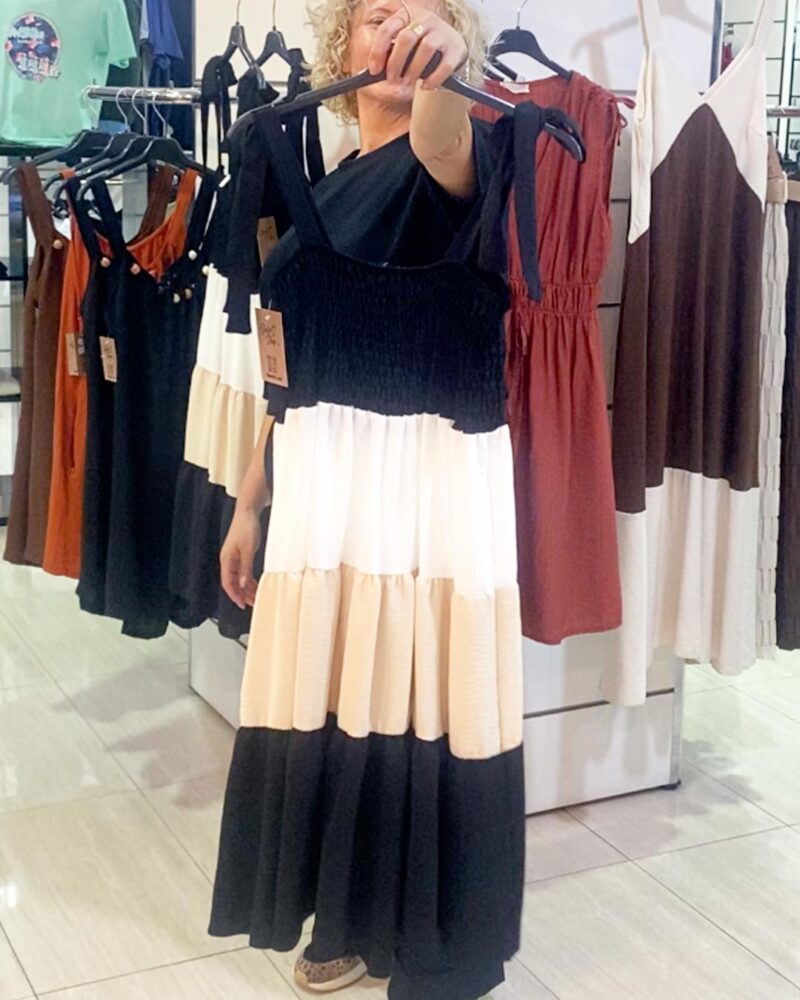 VESTIDO PANAL TRICOLOR ▷36/42 - Imagen 3