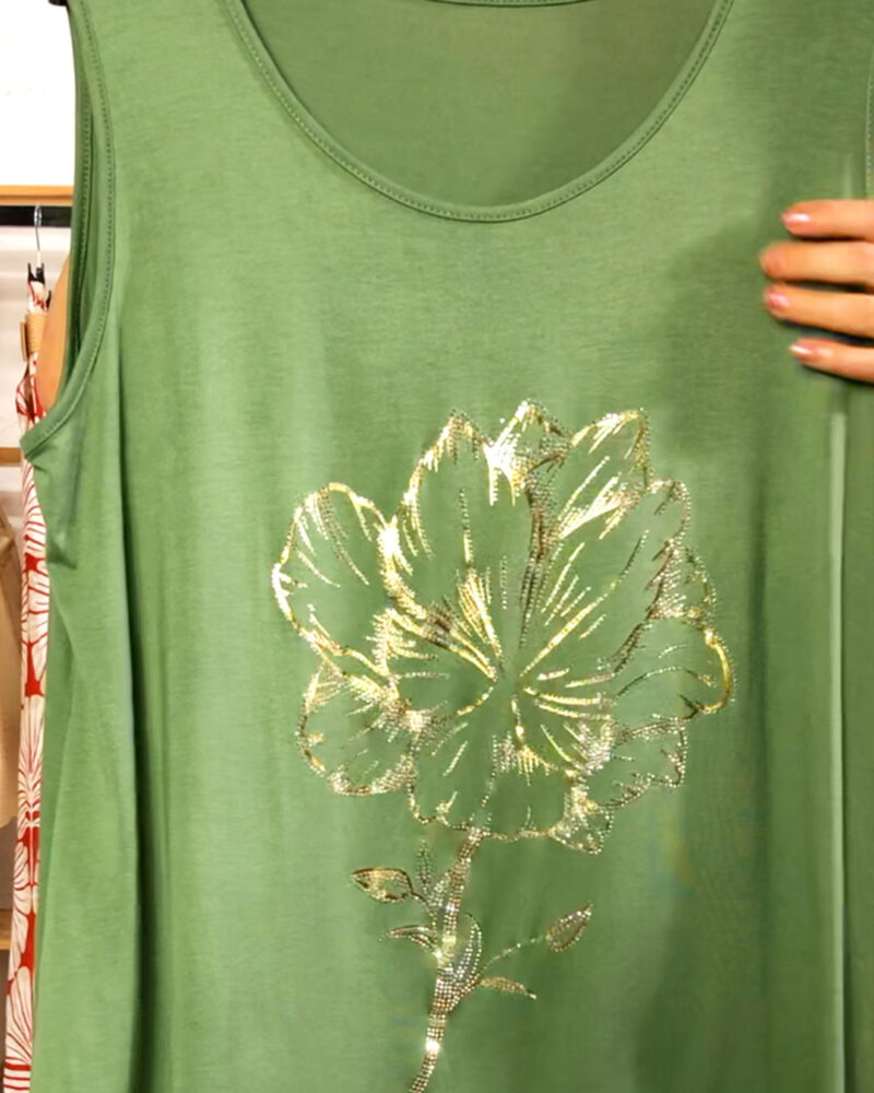 quiles_shop-camiseta-flor-dorada-verde-moda-mujer-tallas-grandes-baratas