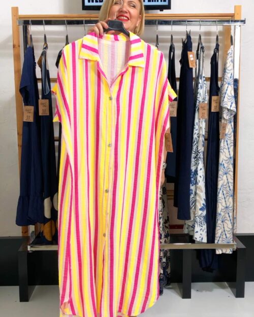 quiles_shop-vestido-camisero-rayas-fluor-tendencias-mujer-tallas-grandes-baratas