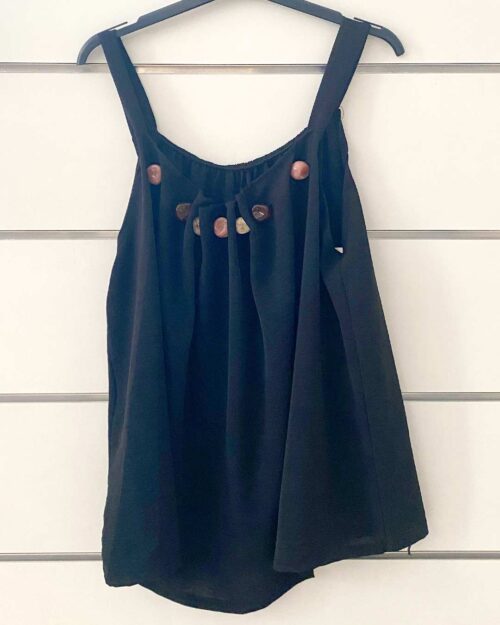 BLUSA SERENA NEGRA ▷46/52