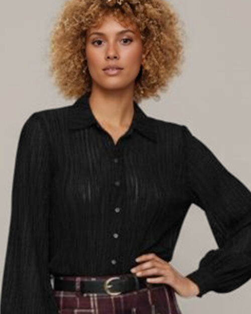 ikemi-camisa-relieve-negra-tendencias-mujer-joven-compras-online
