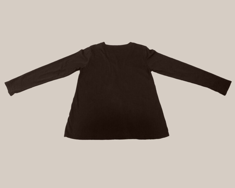 ikemi-camiseta-los-angeles-marron-moda-joven-low-cost