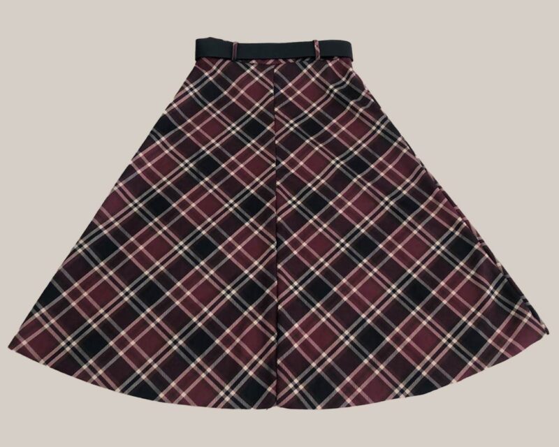 ikemi-falda-escocesa-burdeos-moda-mujer-joven-low-cost