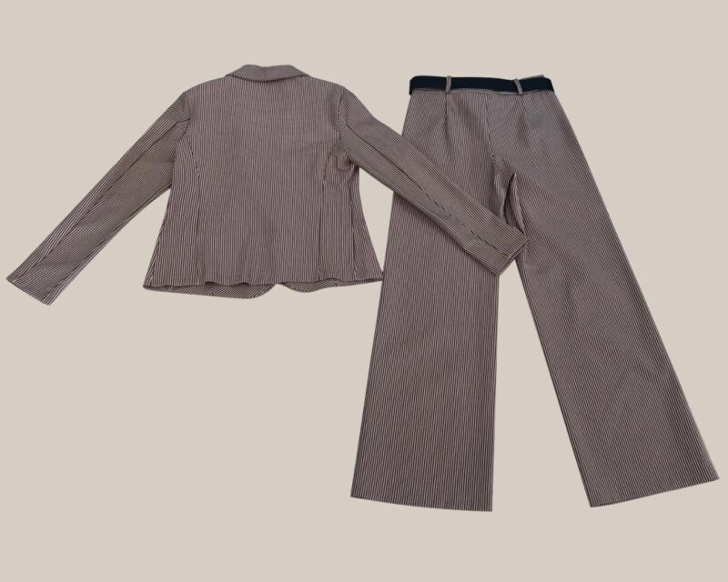 ikemi-outfit-traje-sastre-rayas-marron-tendencias-mujer-low-cost