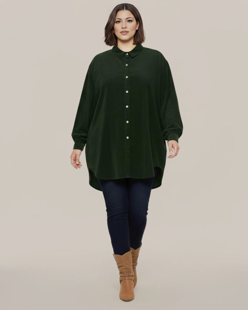 quiles_shop-camisa-micropana-verde-mujer-tallas-grandes-baratas