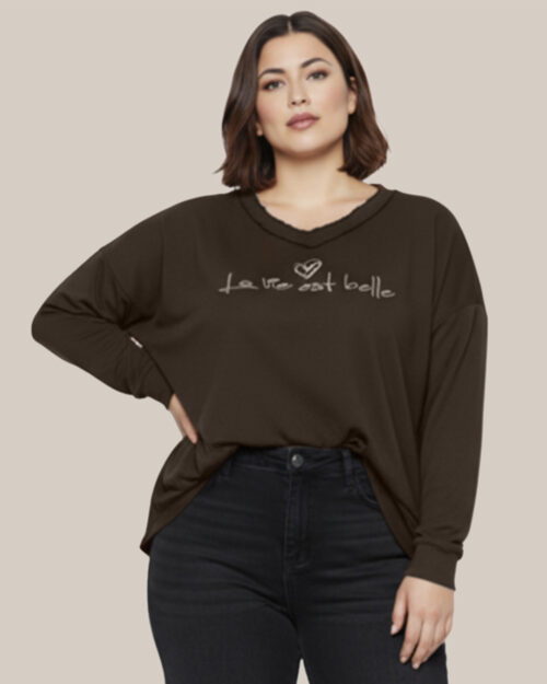 quiles_shop-camiseta-la-vie-marron-moda-mujer-tallas-grandes-low-cost