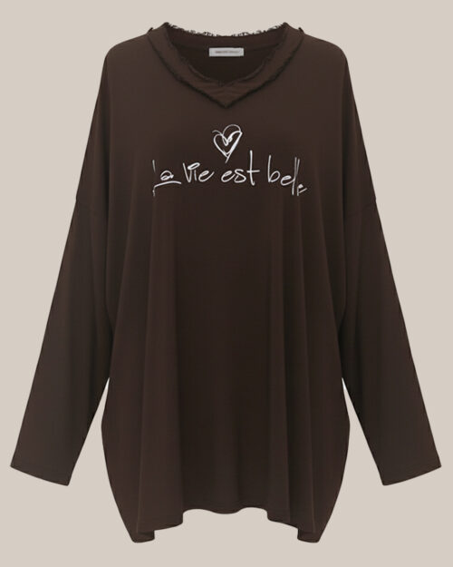 quiles_shop-camiseta-la-vie-marron-moda-mujer-tallas-grandes-low-cost