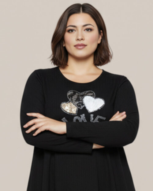 quiles_shop-camiseta-love-negra-tallas-grandes-baratas