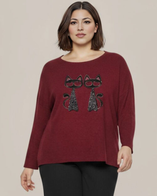 quiles_shop-jersey-gatos-burdeos-mujer-tallas-grandes-baratas-oi2526