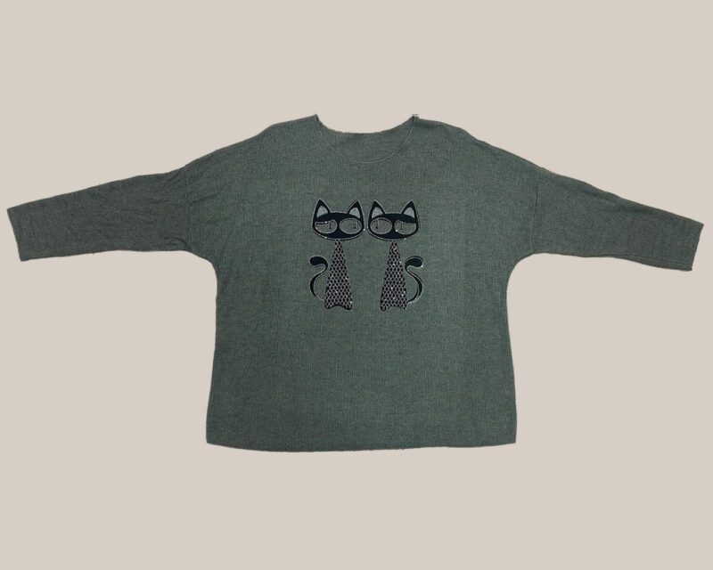 quiles_shop-jersey-gatos-verde-mujer-tallas-grandes-baratas-oi2526