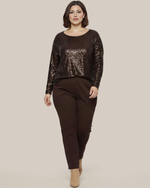quiles_shop-pantalon-punto-roma-invierno-marron-mujer-tallas-grandes-baratas