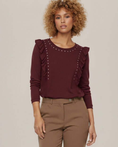 ikemi-camiseta-rock-mantico-burdeos-terroso-tendencias-ropa-mujer