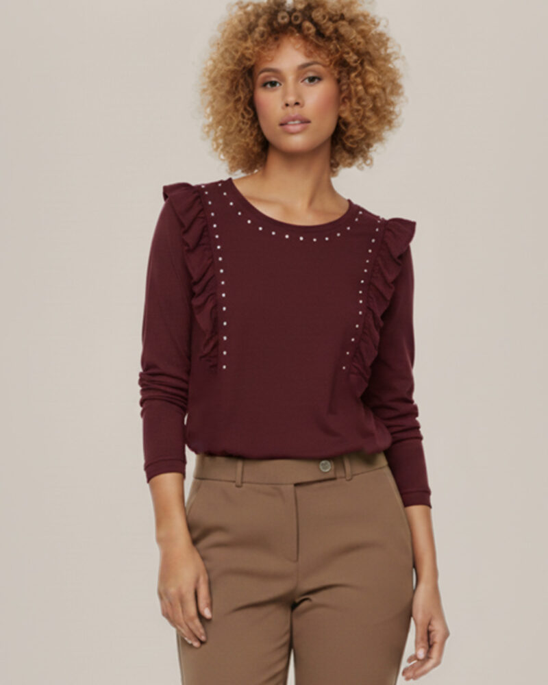 ikemi-camiseta-rock-mantico-burdeos-terroso-tendencias-ropa-mujer