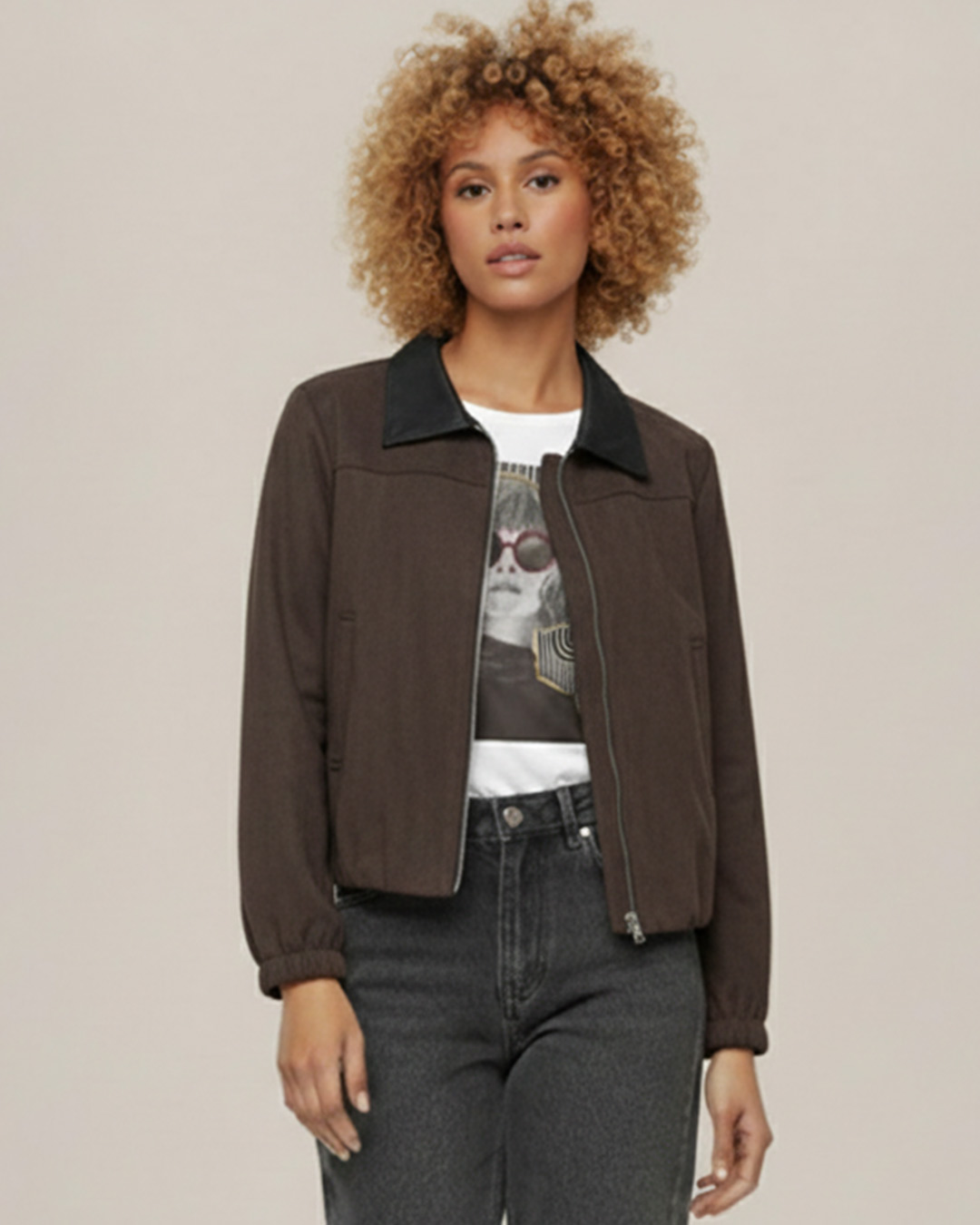ikemi-chaqueta-bomber-varsity-marron-moda-joven-low-cost