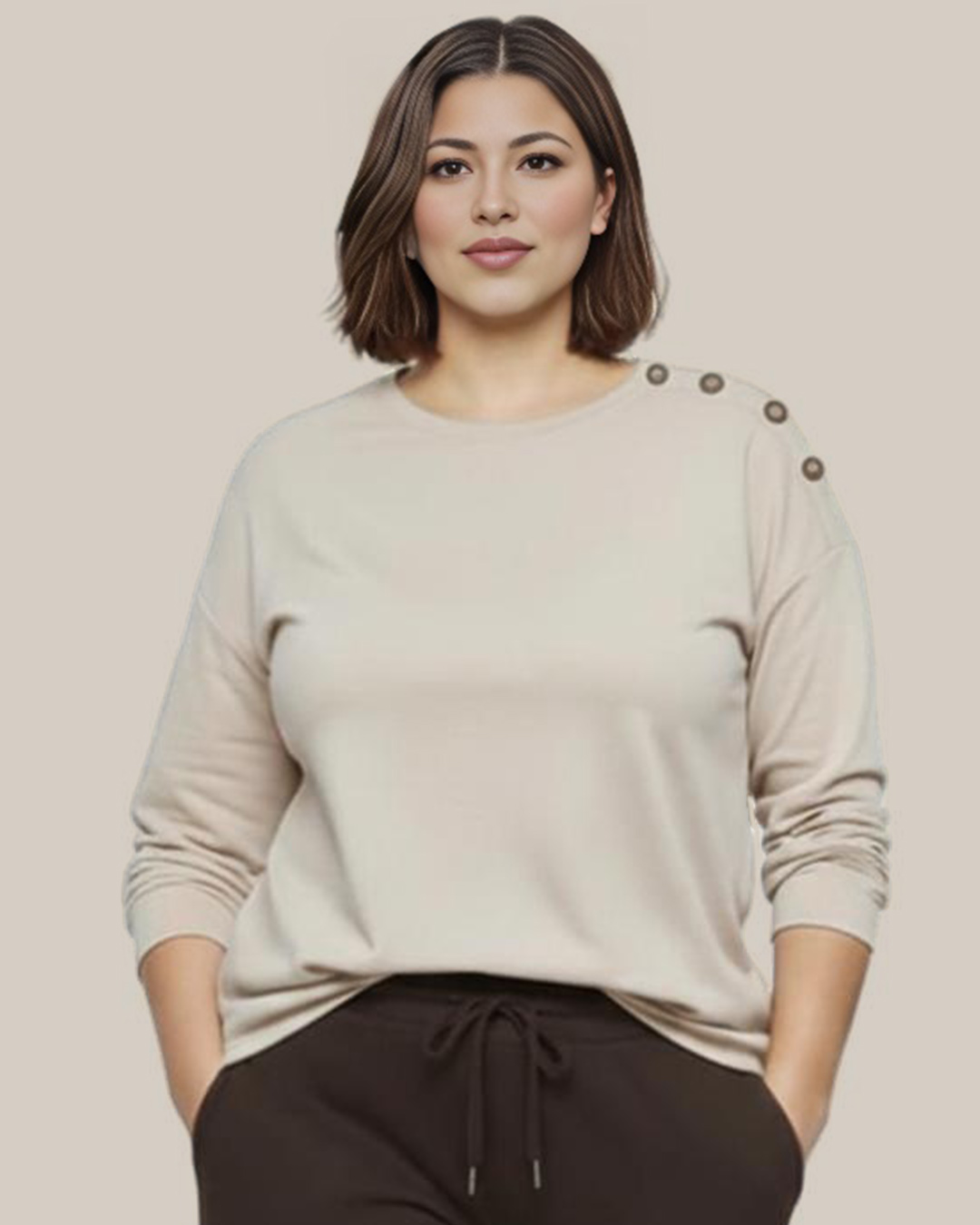 quiles_shop-sudadera-botones-beige-tallas-grandes-baratas