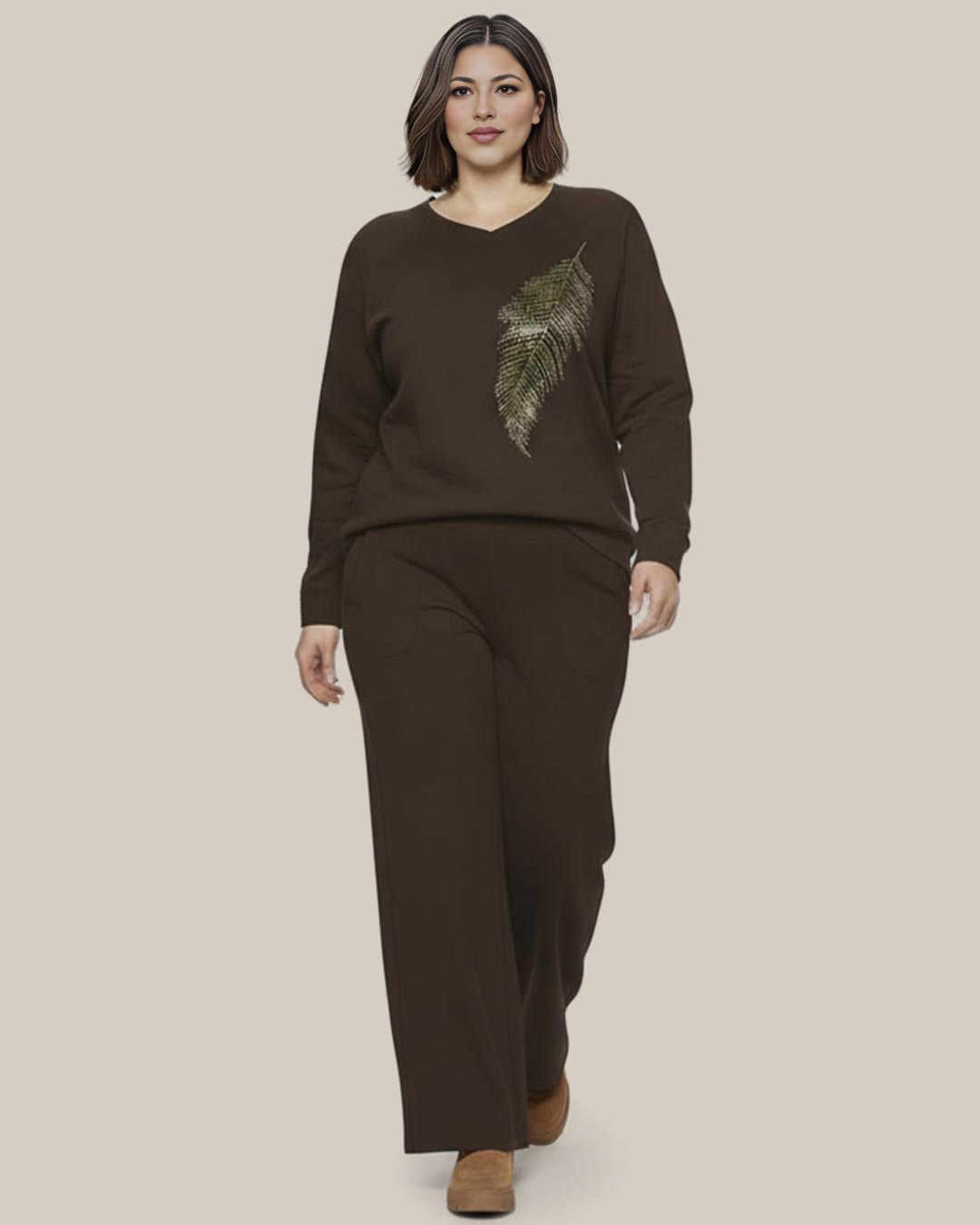 quiles_shop-outfit-punto-pluma-marron-tendencias-mujer-tallas-grandes