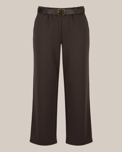 PANTALÓN PAÑO MARRÓN ▷44/50