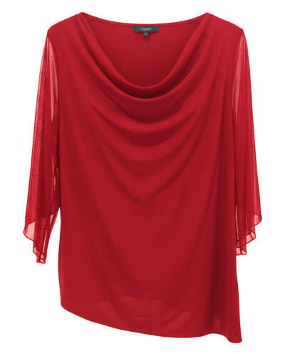 quiles_shop-camiseta-drapeada-roja-moda-fiesta-tallas-grandes